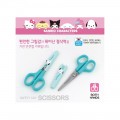 바이하츠 산리오 포차코 안전캡 가위 어린이가위