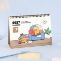 카카오 2027 베이직 탁상 캘린더 아이보리 신학기 학교 달력 다이어리 선물