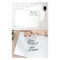 3종 고무 자석 화이트보드 A4 사이즈 210x297mm 미니 보드 학습 교구 학원 학교