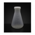 플라스틱 삼각플라스크 500ml (흰캡)
