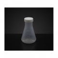 플라스틱 삼각플라스크 100ml (흰캡)